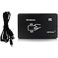 Rubik RFID 125Khz USB Desktop Card Reader (Reads First 10 Digits) Contactless For EM4100 TK4100 T5200 T5577 Window Linux Systems