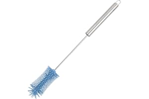 NICELAND Goupillon Bouteille Silicone Goupillon Biberon Brosse Bouteille Goupillon Gourde Long Manche Brosse Nettoyage Brosse Biberon Brosse de Nettoyage pour Cuisine Tasses Bouteilles Bouilloires