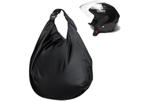 CUEMOON 30L Abschließbare Helmtasche Große, Oxford Helmtasche Motorradhelm Abschließbar, Helmbeutel Helmsack Helmtasche Abschließbar für Motorradhelm, Fahrradhelme, Skihelme, Basketball, Fitness