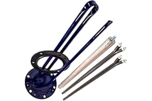 REPORSHOP Portavainas Termo Fagor Ø165x440 para 2 Resistencias + junta + anodo + 2 resis. 800w T32S002C0 AS0019133 - Compatible con Termos Fagor, Edesa y Aspes - para Calentadores de Agua Eléctricos