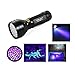Produktbild Xcellent Global 51 LED 395 nm Professional UV Ultraviolett Schwarzlicht Taschenlampe - Für Haustierurin , Falschgeld, Hotelzimmer Prüfung, Bettwanzen, Spot-Skorpione, Minerale, Undichtigkeiten PT008