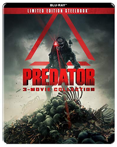 Predator Trilogy - 3 Movies Collection: Predator + Predator 2 + Predators (Limited Edition Steelbook) (3-Disc)
