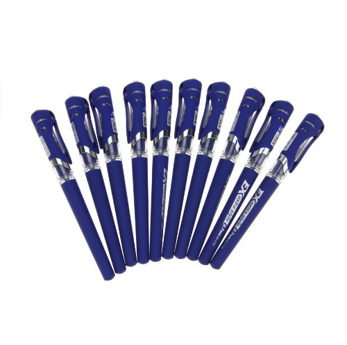 Gel Kugelschreiber, Tintenroller, Gelschreiber, Gelstifte 12 Stuck 0.7mm Blau