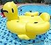Produktbild Pool Schlauchboote Schwimmer Raft Gelbe Enten Schwimmen Ring Wasser Erholung Freizeit Stuhl Bis zu 300 kg Gewicht kann oben sein