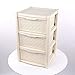 Produktbild Schubladenturm Style, 3 Schubladen Italienisches Design Creme Arianna Tontarelli