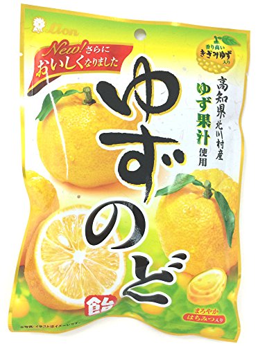 ライオン菓子 ゆずのど飴73g×6袋