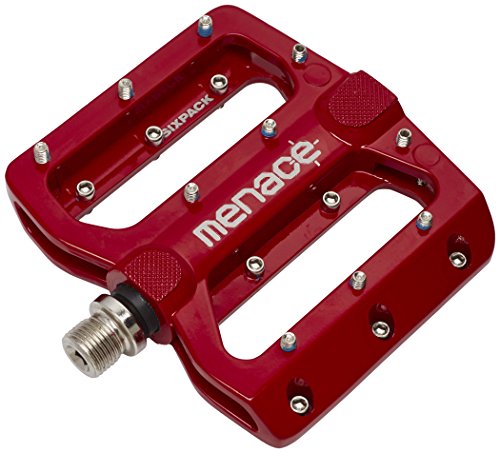 Preisvergleich Produktbild Sixpack Menace Flat Fahrrad Pedal rot