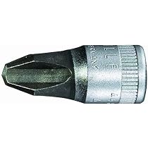 STAHLWILLE Schraubendrehereinsatz PH Gr.4, 6,3 Mm (1/4"), Länge 28 Mm – Made In Germany, Für Profis