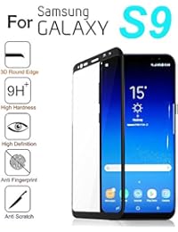 Protector de pantalla Samsung Galaxy S9/S9 Plus, Magiyard Protector de pantalla de cristal templado curvado de la cubierta completa 3D