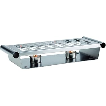 GoodVibes - Elektrische Buffetverwarmer Met Verwarmingsplaat Functie Temperatuurregelaar Warmhoudapparaat Voedselverwarmer Warmhoudplaat 2 X 25 Liter Roestvrij Staal Rvs