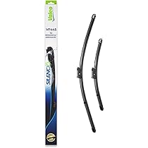 VALEO SILENCIO, con spoiler 577980 Tergicristalli Pezzo, anteriore, 650mm, 650mm, 400mm, Spazzole flat blade, con adattatore premontato, Adattatore accluso: HOOK