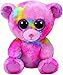 Produktbild TY 36899 Franky, Bär bunt 15cm, mit Glitzeraugen, Beanie Boo's
