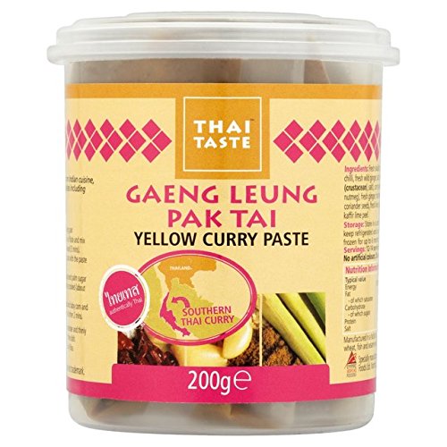 Thai Taste Southern Yellow Curry Paste 200g