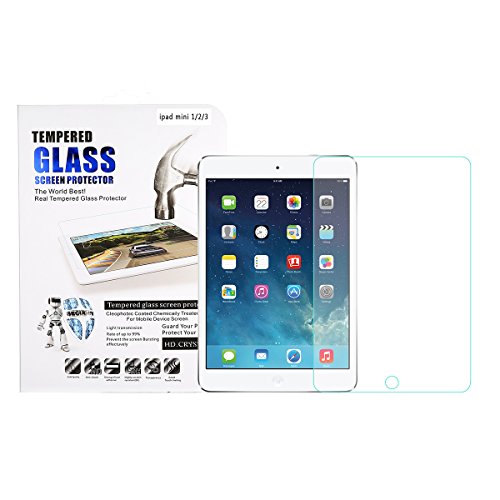iPad Mini 1/2/3 7.9“ Displayschutz, Abestbox® Panzerglas Glasfolie (3D Touch kompatible) Glas Schutzfolie – 9H Hartglas mit 0.26mm 2.5D - 2