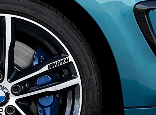 BMW Mpower Series Rim sticker 1?2?3?4?5?6?M3?M5?X1?X3?X5?X6?Z4?M All Models Vinyl Sticker