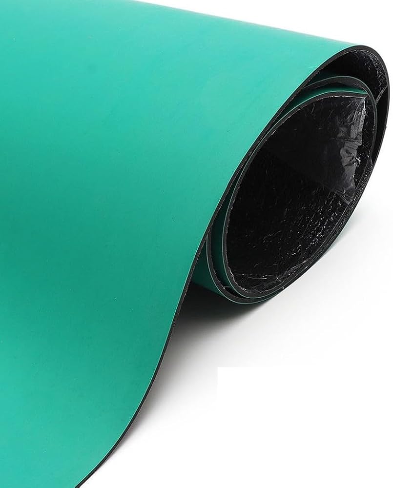 ANTİSTATİK MAT TEKNİK SERVİS YANMAZ MASA ÖRTÜSÜ 100 CM X 120 CM YEŞİL