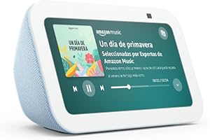 AMAZON Echo Show 5 (Última generación) | Pantalla táctil inteligente con Alexa diseñada para controlar tus dispositivos de Hogar digital y más | Gris azulado
