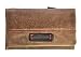 Produktbild Damen Geldbörse handgewalktes, gewachstes Rind-Leder Jockey Club Omen Of Joy Antik Used Optik cognac braun mit rotem Keder