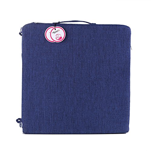 Zicac Sitzerhöhung Abziehbar und verstellbar Sitzerhöhung für Baby Kids Reisen Tragbar Sitzerhöhung Geeignet ab 2+ Jahre - 4