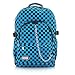 Produktbild CHECKER BLACK & BLUE BACKPACK RUCKSACK SKATEBOARD BAG with LAPTOP PROTECTION | School College Travel Work | Check Goth Rock Emo Skate | CHOK