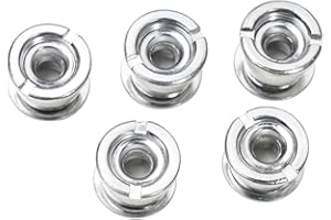 Gdfnmogo Lot de 5 vis de plateau de vélo simples, doubles, triples boulons, vis de plateau de vélo de montagne, accessoires de pédalier de vélo en acier inoxydable (C simple)