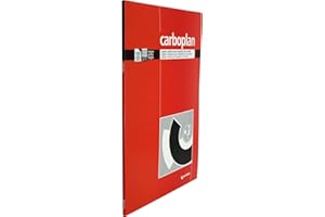 GRAFOPLAS Grafoplás | Caja de 100 Hojas de Papel Carbón Para Máquina de Escribir | Negro | 210x330mm | Carboplan