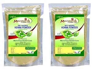 MALVANIYA HERBAL CARE Henna Powder of Hair (2x227g) - Combo Pack of 2
