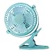 Produktbild SHOPBIBLES Portable Mini Tischventilator USBbetriebt Clip on Ventilator Desk Kühlung für Kinderwagen und Auto