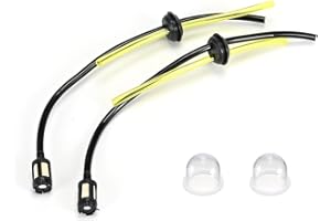 HEART TONG Set filtri carburante per decespugliatori, decespugliatori, falciatrici, tagliasiepi e potatori - inclusi tubi carburante, guarnizioni e camere d'aria per olio