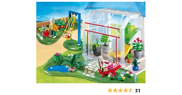 Playmobil 4281 Wintergarten Mit Sonnenterrasse Amazon De Spielzeug