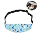 Produktbild AOLVO Kleinkinder Baby Auto Kopfstütze, Sicherheit Kinderwagen Buggy Sitz KOPF Verschluss Gürtel Hals Relief und Kopf Unterstützung Verstellbarer Schlafsack Gürtel für Kinder Baby Auto