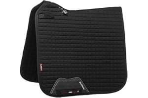 LeMieux Prosport Cotton Dressage Square Tapis de Selle Mixte