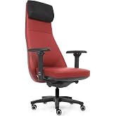xDrive Konak Business Work Chair Large Leather Red