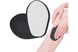 ZYNXEL Gomme Dépilatoire en Cristal, Pierre Epilatoire Magique, Gomme Epilatoire Nano Indolore, Pierre Epilation Femme Exfoliante Réutilisable