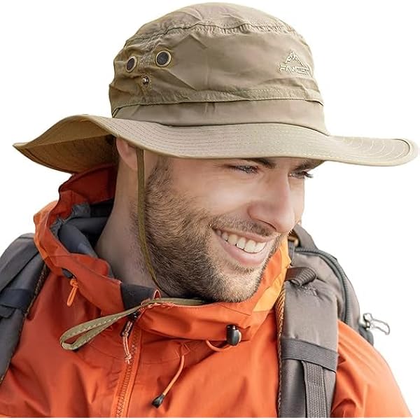 TOP-EX XL/XXL heren en dames, UPF 50, safarihoed met brede