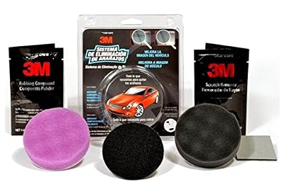 3M Scratch Removal System 50975 Kit de Réparation de Vernis Voiture Efface-Rayures