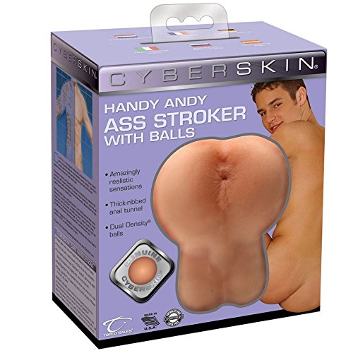 Preisvergleich Produktbild TOPCO MASTURBADOR ANAL MIT TESTICLES STROKER