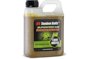 Tandem Baits SuperFeed Pure Booster Pêche Carpe Matériel Attractant pour Les Bouillettes Granulés Grains Appât 1000 ML