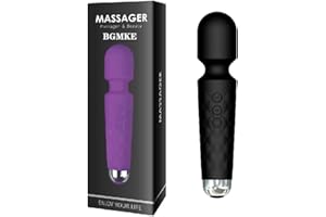 BGMKE Quiet Vibrato.r.s.s Vibrabra.t.e.r Vibratorter Women Toy Vibrat.o.rs S.ex Toys4Women Toys4couples, Vibrantoror for Men & Women Tool Vibrat.o.r 20 * 8 Mode Massagarr White (Black)