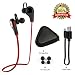 Produktbild JDSenYe HBQ Sans fil Bluetooth Écouteurs 4.1 Stéréo Des sports Écouteurs Sweatproof Écouteurs Casques d'écoute Avec Mic Fonctionnement Le jogging pour iPhone Android (Q9 R-Rouge)