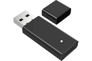 sevkumz Bezprzewodowy adapter do Xbox One Windows 10/11/8/8.1/7 USB kompatybilny z kontrolerem Xbox One, Xbox One X, Xbox One S i Elite Series Controller