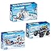 Produktbild Playmobil Eispiraten-Set 3-teilig - 9056 Polar-Ranger mit Eisbären + 9057 Hunde-Schlitten + 9059 Truck