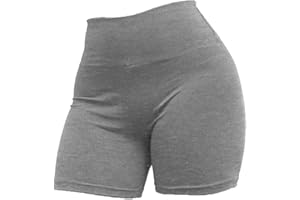 80 STREET Pantaloncini Shorts Sportivi Donna Vita Alta per Yoga Jogging Allenamento 100% Made in Italy