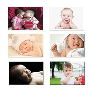Paper Plane Design New Born Baby Girl/Boy Poster for Wall Pregnant Women Cute Large Posters in Room Bedroom with Big Size Matt Finish, Size - 12 x 18 Inch, Single Photo, Multicolour