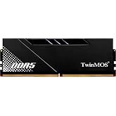TwinMOS DDR5 16GB 5600MHz CL46 Desktop Ram Black Soğutuculu (TMD516GB5600U46B)