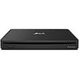 Pioneer External Blu-ray Drive BDR-XS07TUHD@6X Slot Loading Portable with a Matte-Black Body USB 3.2 Gen1(3.0) BD/DVD/CD Writer. Supports BDXL and M-Disc Format. Cyberlink Software Included
