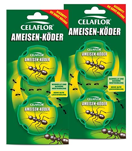 Celaflor Ameisen-Köder 4 Dosen Vorteilspack (2× 2 Dosen)