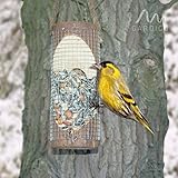 Gardigo Vogelfuttersäule Futterstation für Vogelfutter aus Holz natürlicher Futterspender - 2