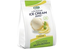 WHY NATURE LOW SUGAR ICE CREAM ZERO - Preparato Per Gelato Proteico - Senza Glutine - Gusto Limone 200 gr