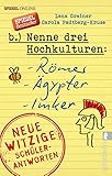 Cover zum Buch Nenne drei Hochkulturen: Römer, Ägypt...